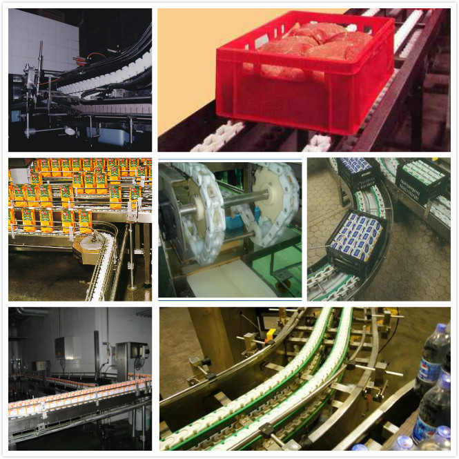 1400/1400TAB Plastic Multiflex chain crate conveyor chains CC600 CC600D