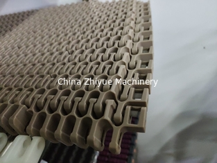 ZY2400FG High deck modular belt flush grid food grade side flex modular belts plastic modular belts Intralox S2400