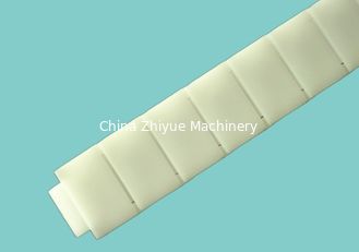 Plastic roller chains 40P 60P flat top plastic chains silent chains white color for pharmercutical