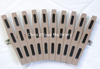 SS1873 Snap on plate top conveyor chains with rubber inserts friction inclined conveyor top chains