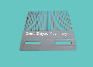 ZY7000RR RAISED RIB FINGER PLATES TRANSFER PLATES COMB PLATE FOR BELTS 3110 MATERIALS POM