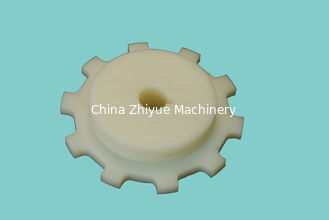 1701/1701TAB  MACHINED CHAIN SPROCKETS MOULDED CONVEYOR WHEELS IDLERS WHITE AND BLACK COLOR