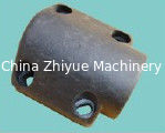 ZY-FS-004 Conveyor spare parts conveyor frame supports side brackets mounting brackets materials PA6