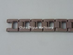 1100 Plastic crate conveyor chains flexible case conveyor chains materials POM/PA6 for light induestries