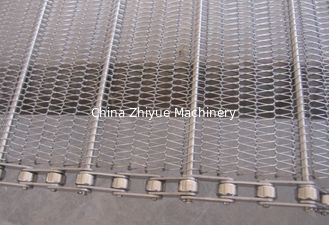 SS wire mesh belts slat band conveyor belts chain drive wire belts