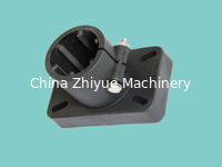 ZY-FS-005 CONVEYOR SIDE MOUNTING SUPPORTS MATERIALS PA6 BLACK COLOR CONVEYOR SPARE PARTS
