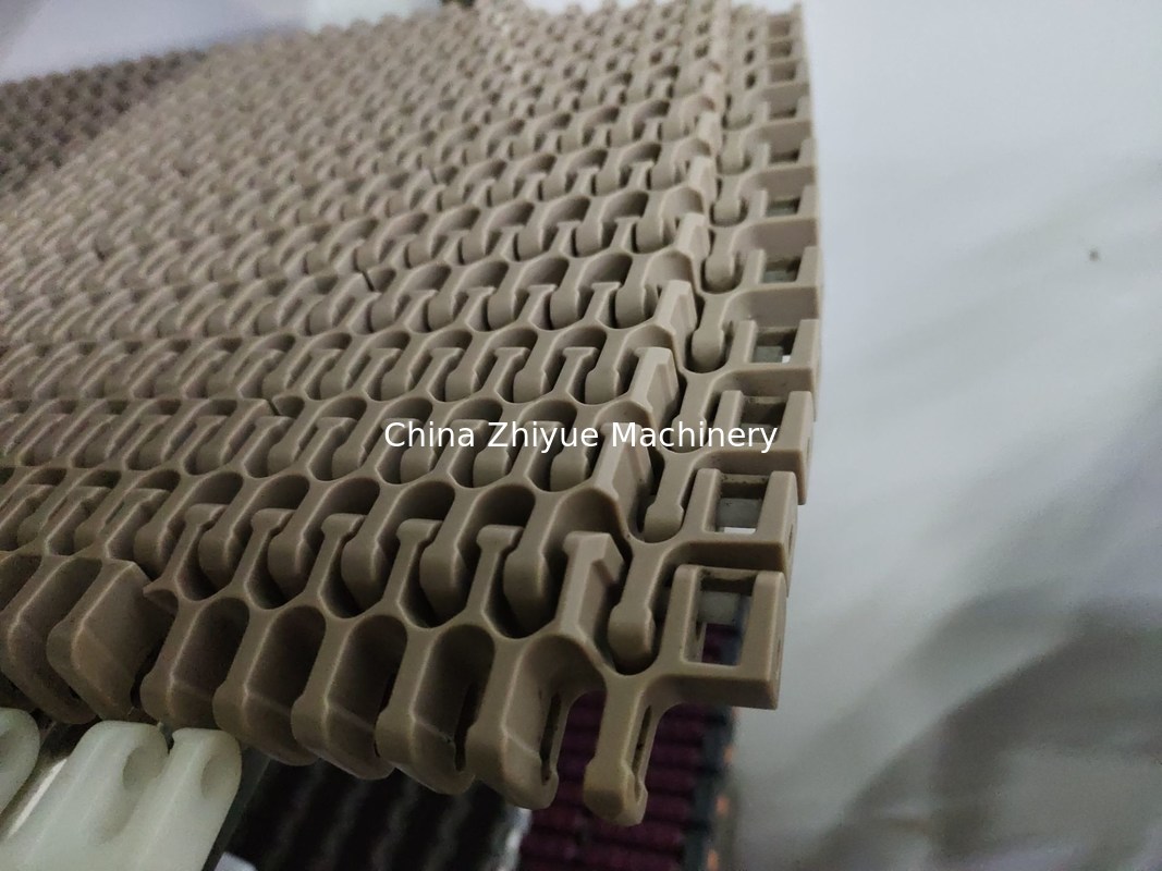 ZY2400FG High deck modular belt flush grid food grade side flex modular ...