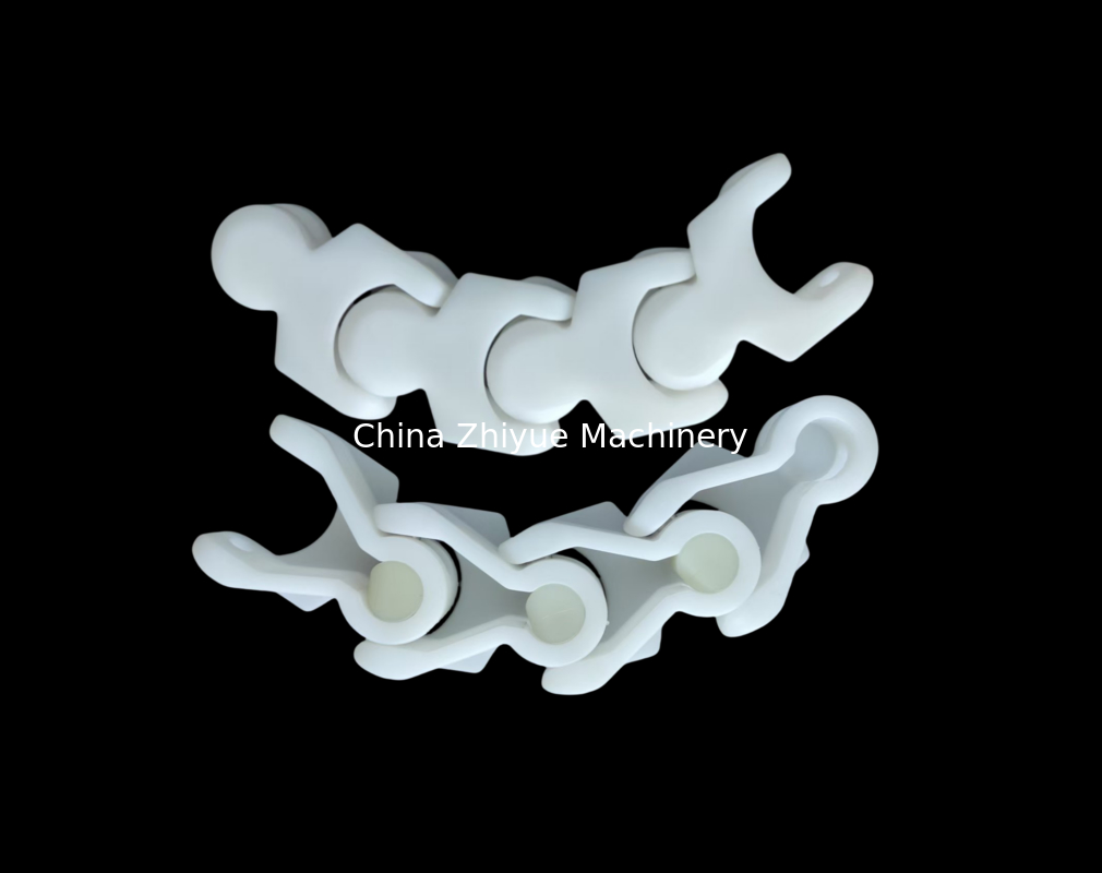 Crate conveyor chains 1700 white color conveyor case chains mutiflex ...