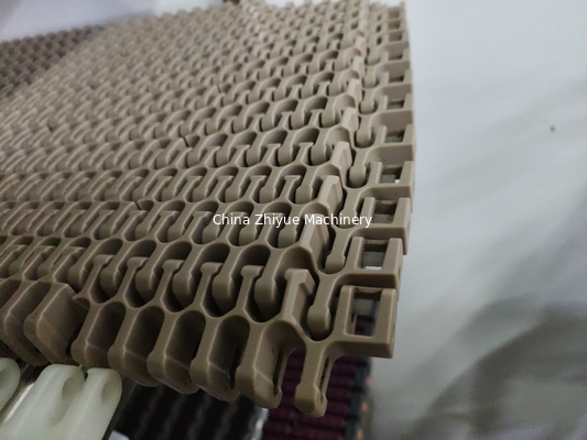 ZY2400FG High deck modular belt flush grid food grade side flex modular belts plastic modular belts Intralox S2400