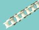 PC40 ULTRA LOW FRICTION CONVEYOR CHAINS WHITE ENGINEERING PLASTIC CHAINS MATERIALS POM WHITE COLOR