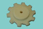 PA6 MACHINED SPROCKETS FOR 1400 1400tab CRATE CONVEYOR CHAINS MOULDED SPROCKETS