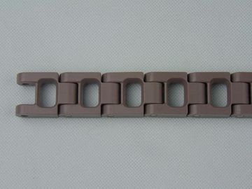 1702M Multi-flex flat top chain plastic with pushers plastic flexible chains for bottle line transmission chains