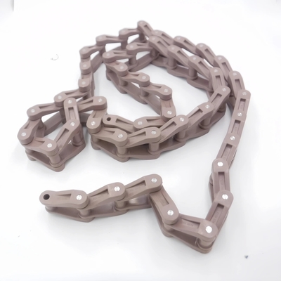 NH78 Plastic crate conveyor chains  POM/PA6 for light industries