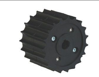 LF821 DOUBLE HINGE FLAT TOP CONVEYOR CHAIN SPROCKETS MOULDED INJECTED WHEELS MATERIALS PA6