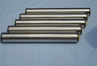 free flow conveyor rollers stainless steel roller systems  with plastic caps/steel caps